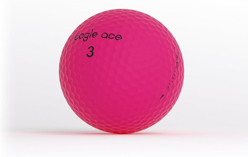 Eagle Ace ™️ DriveMatte Golf Balls-2 Layers-Maximum Distance,Optimal Spin Control - Image 4